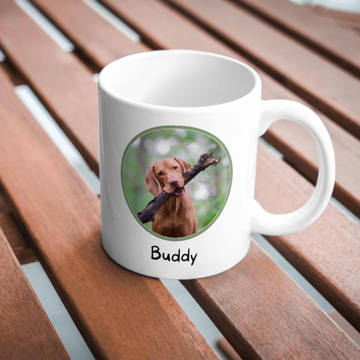 Personalisierte Foto Tasse von FotoPfote für Haustiere