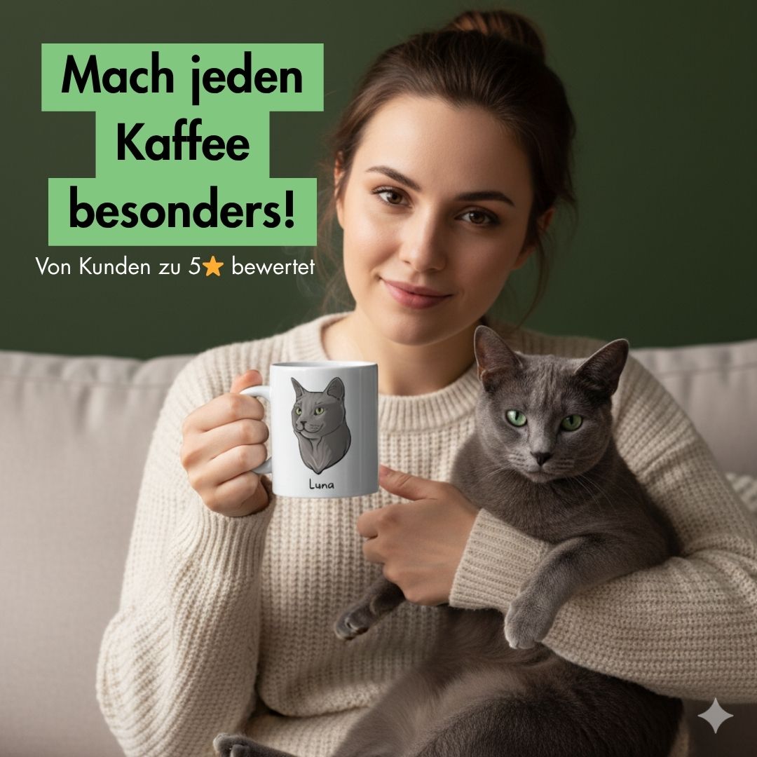 Farbkontur Tasse